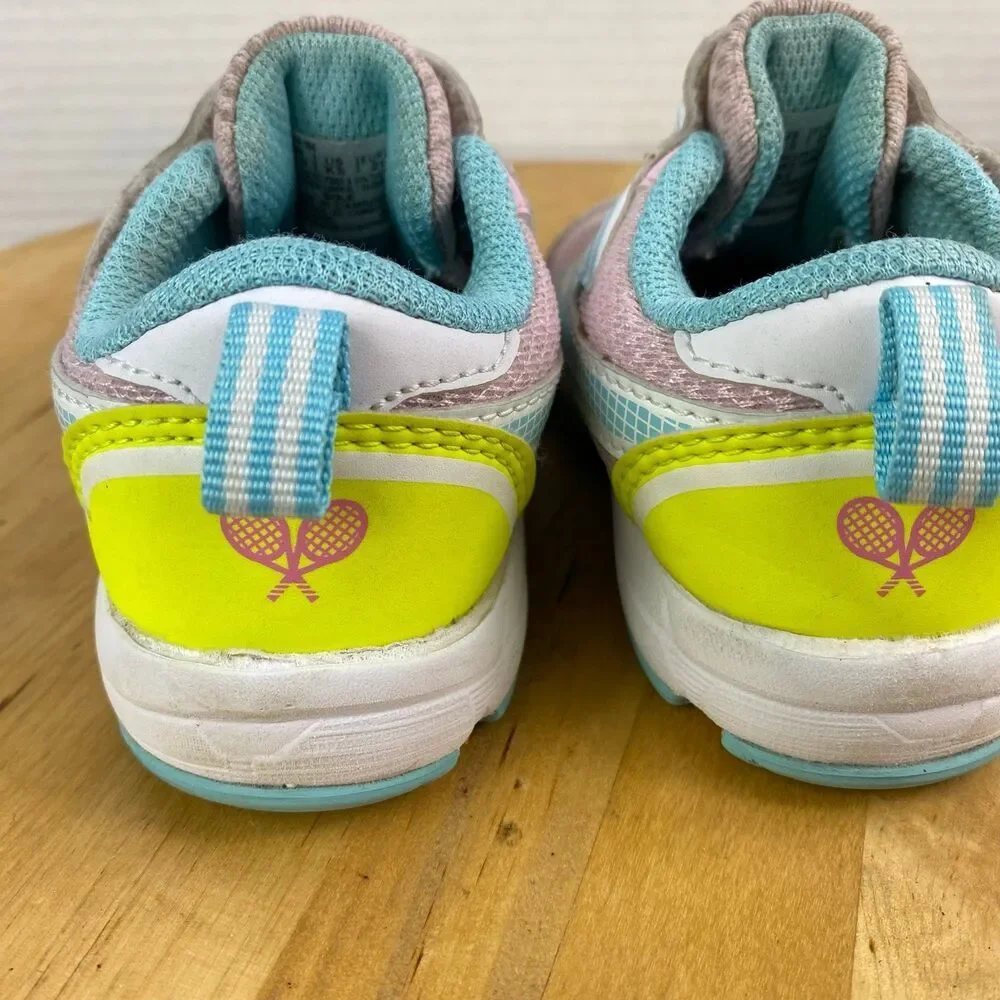 Asics Contend 6 Ts School Yard Jr 1 Pink Size 5K Girls Colorful